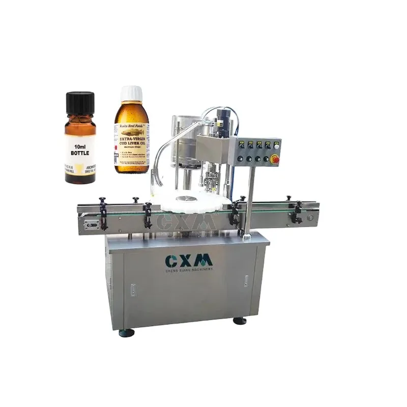 Automatic Capping Machine Suitable for Bottles in Food Cos metic and Daily Chemical Industries