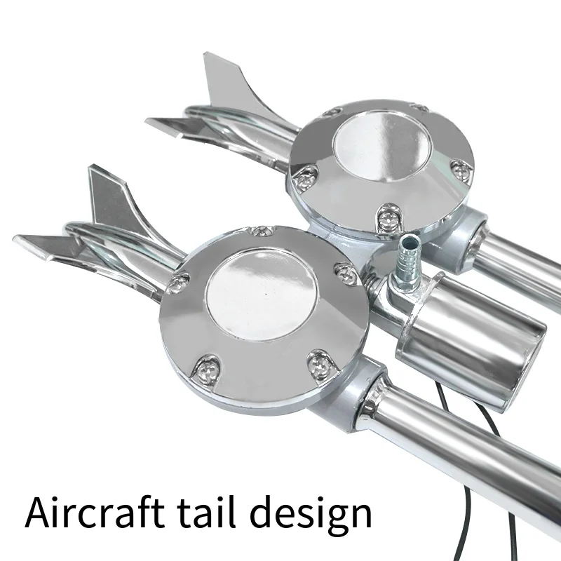 عبر الحدود أنبوب واحد ومزدوج 304 الفولاذ المقاوم للصدأ تطبيق كهربائي قارب قارب الغاز بوق السيارة