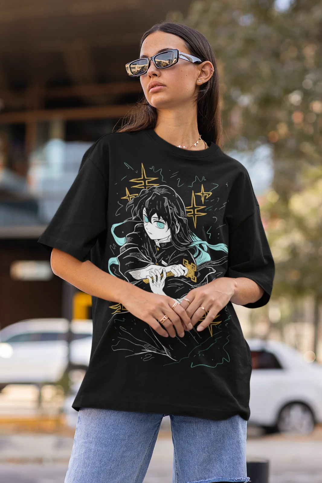 Muichiro Tokito T-Shirt Demon Slayer Kimetsu No Yaiba Sweater Hoodie Soft Tee