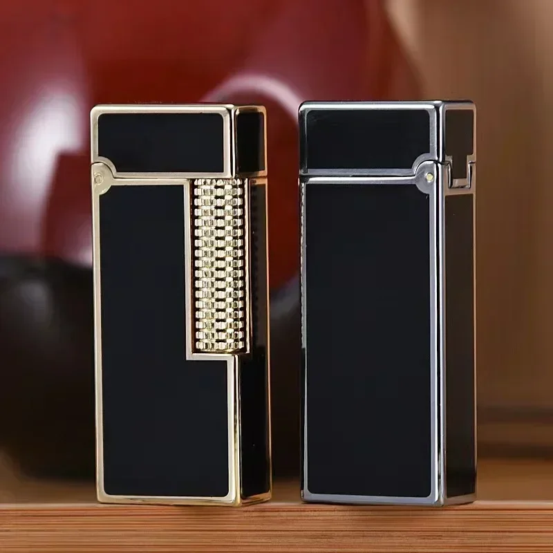ZORRO Narrow Version Resin Craft Kerosene Lighter Mechanically Assisted Cover Opening Side Sliding Ignition High-end Gadgets