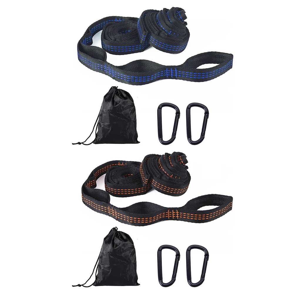 

Ремни для гамака для кемпинга и пешего туризма, высокопрочные гамаки, подвесные веревочные ремни, крепежный ремень для качелей на дереве, оборудование