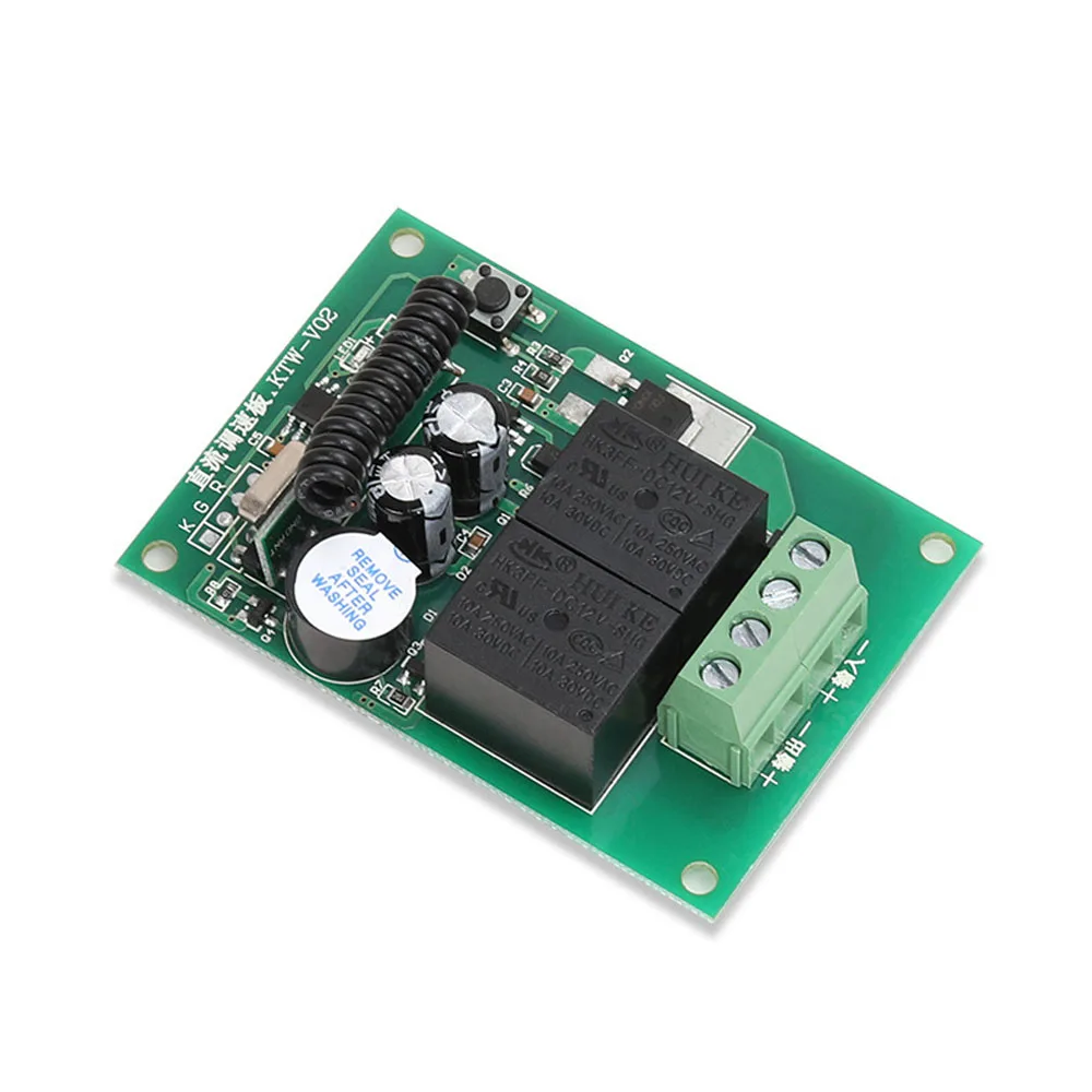 DC12V DC Motor Control Kit Speed Regulator Wireless Remote Control Electric Dining Table Rotary Speed Regulator Motor Controller