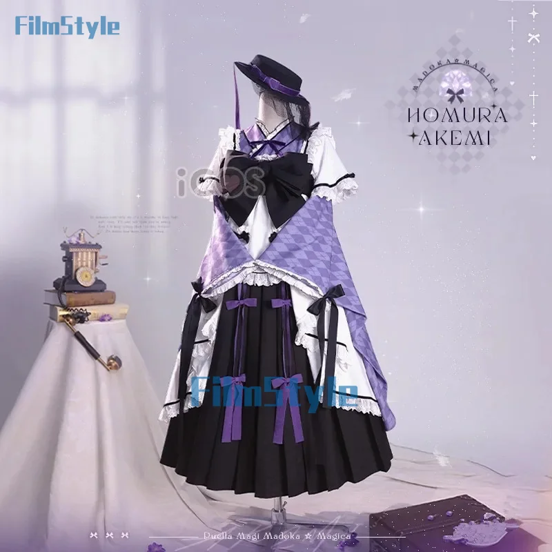 Kaname Madoka Costume Cosplay Anime Puella Magi Madoka Donna Gioco di ruolo Abbigliamento Abito di Halloween FilmStyle