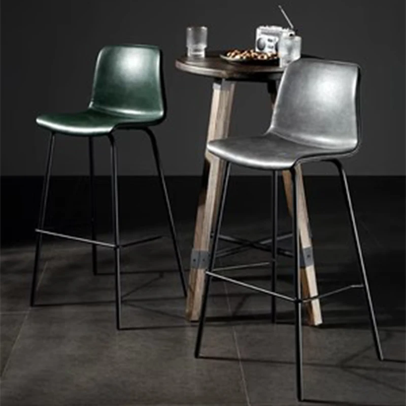 Metal Kitchen Bar Stools Midcentury Luxury Modern Library Garden Bar Chair Saloon Computer Taburetes Alto Living Room Furniture