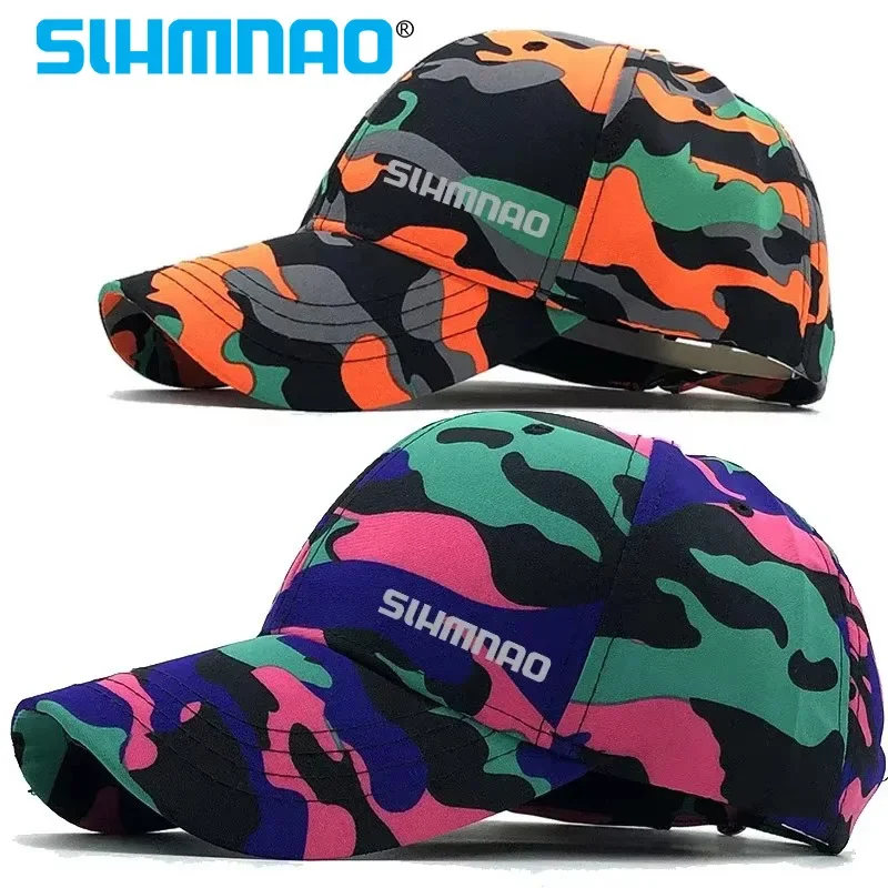 

Unisex Breathable Baseball Cap, Hiking, Hunting, Running, Cycling Sun Shading Camouflage Cap, Summer Sun Protection Fishing Sun