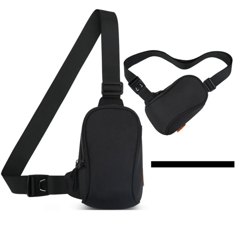 

Solid Color Mobile Sports Chest Bag Chest Pack Storage Mobile Shoulder Bag Lightweight Leisure Sports Shoulder Crossbody Bag