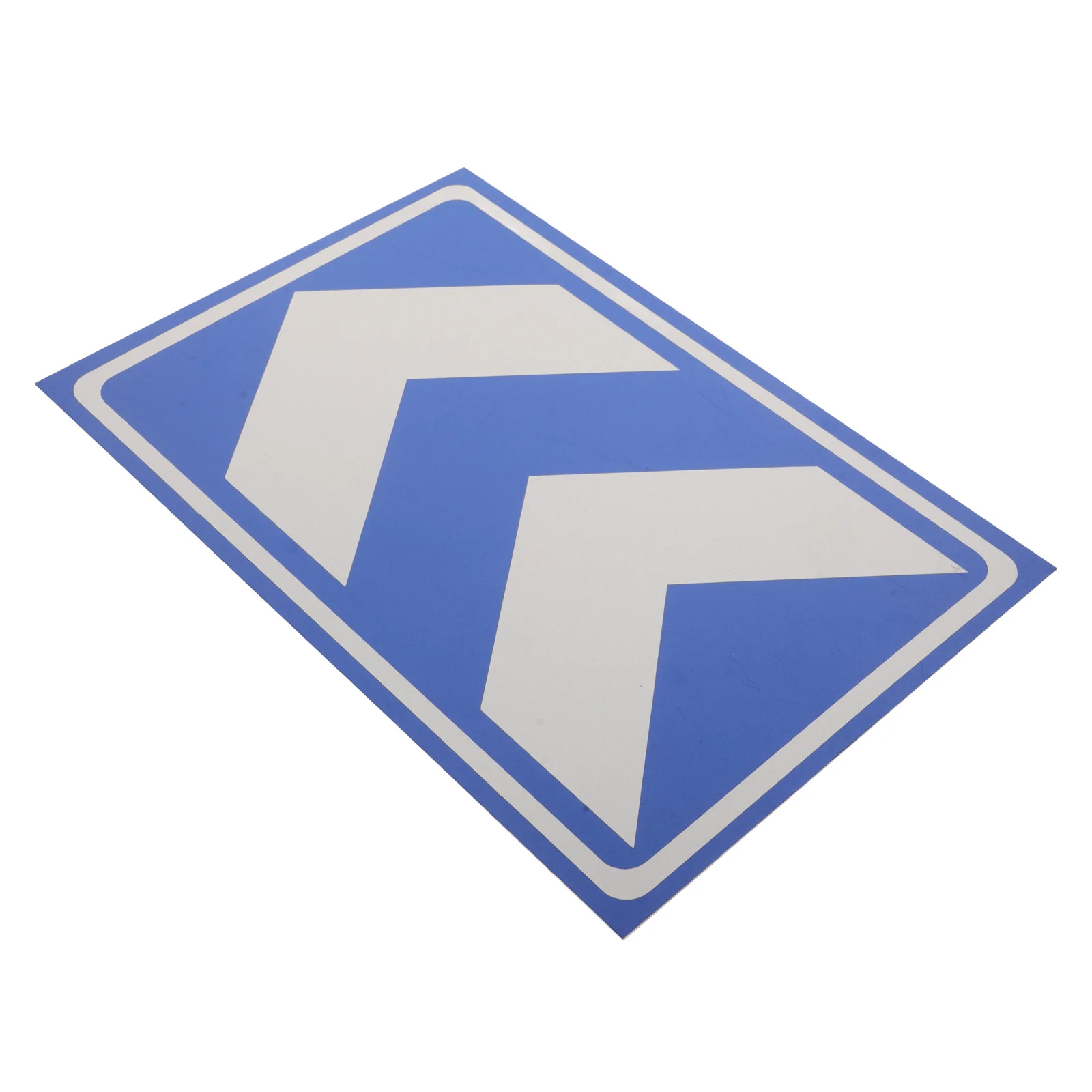 علامة اتجاه السهم عاكسة الألومنيوم Pe دائم عالية الوضوح وقوف السيارات المرآب علامة توجيه تدفق المرور