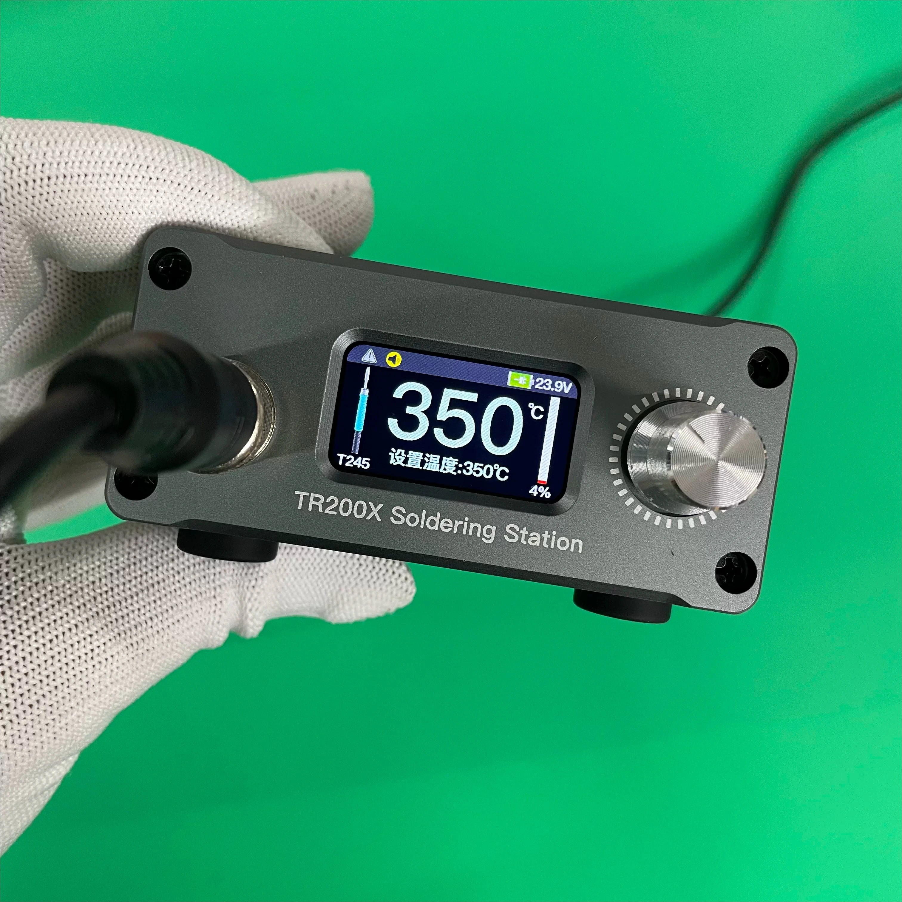 TR200X245 Intelligent Soldering Station With T245 Handle C245 Cartridge 160W ESD Safe High Speed Heating Digital Soldering
