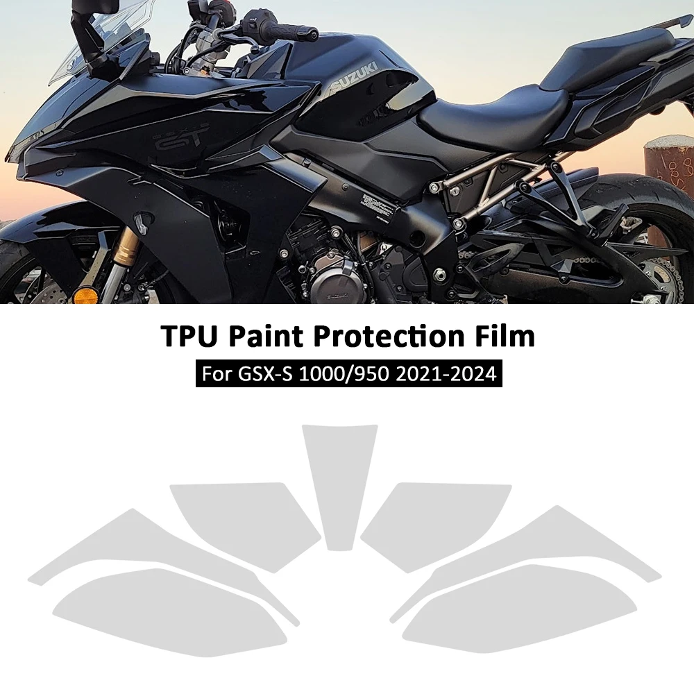 For SUZUKI GSX-S1000 GSX S 1000 PPF Motorcycle Accessories TPU Paint Protection Film Fairing Protection Anti-scratch Kit