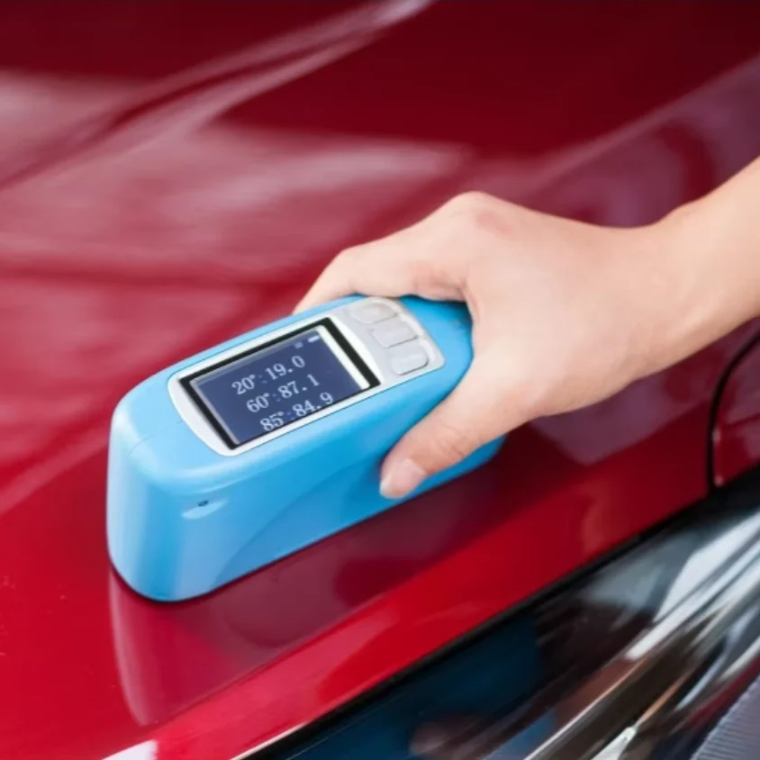CHNSpec CS-300 Single Angle Gloss Meter Paint Coating Tile Stone Paper Metal Gloss Tester Light Meter Calibration Test