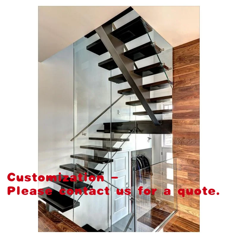 

Customize.Prima Oak Staircase Floating Stair Interior Staircase Sale
