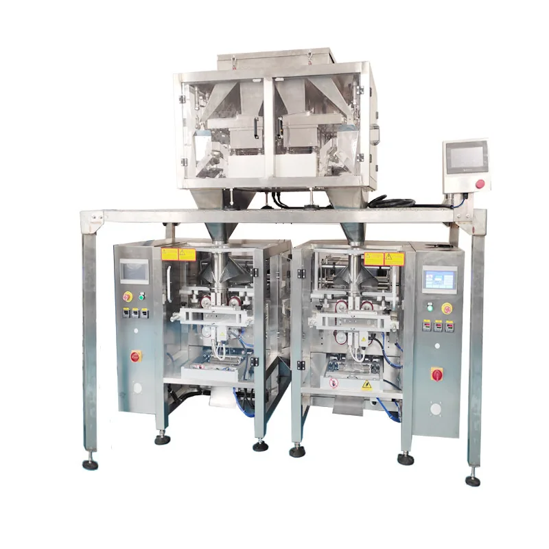 Automatic grain nuts, weighing and packaging machine, intelligent and efficient packing
