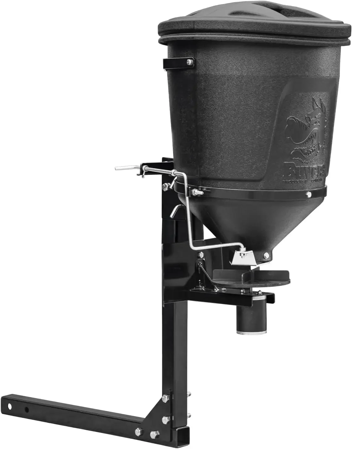 UTVS16 UTV Broadcast Spreader For Salt, Grass Seed, Fertilizer, Deer Feeder Seed and More, 150 lb. Capacity with