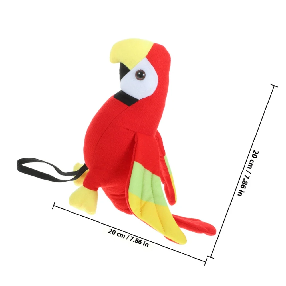 1 set accessorio per costume da pappagallo con spalla pirata simulazione ornamento di pappagallo per bambini vestire cosplay accessorio per costume da pirata per bambini