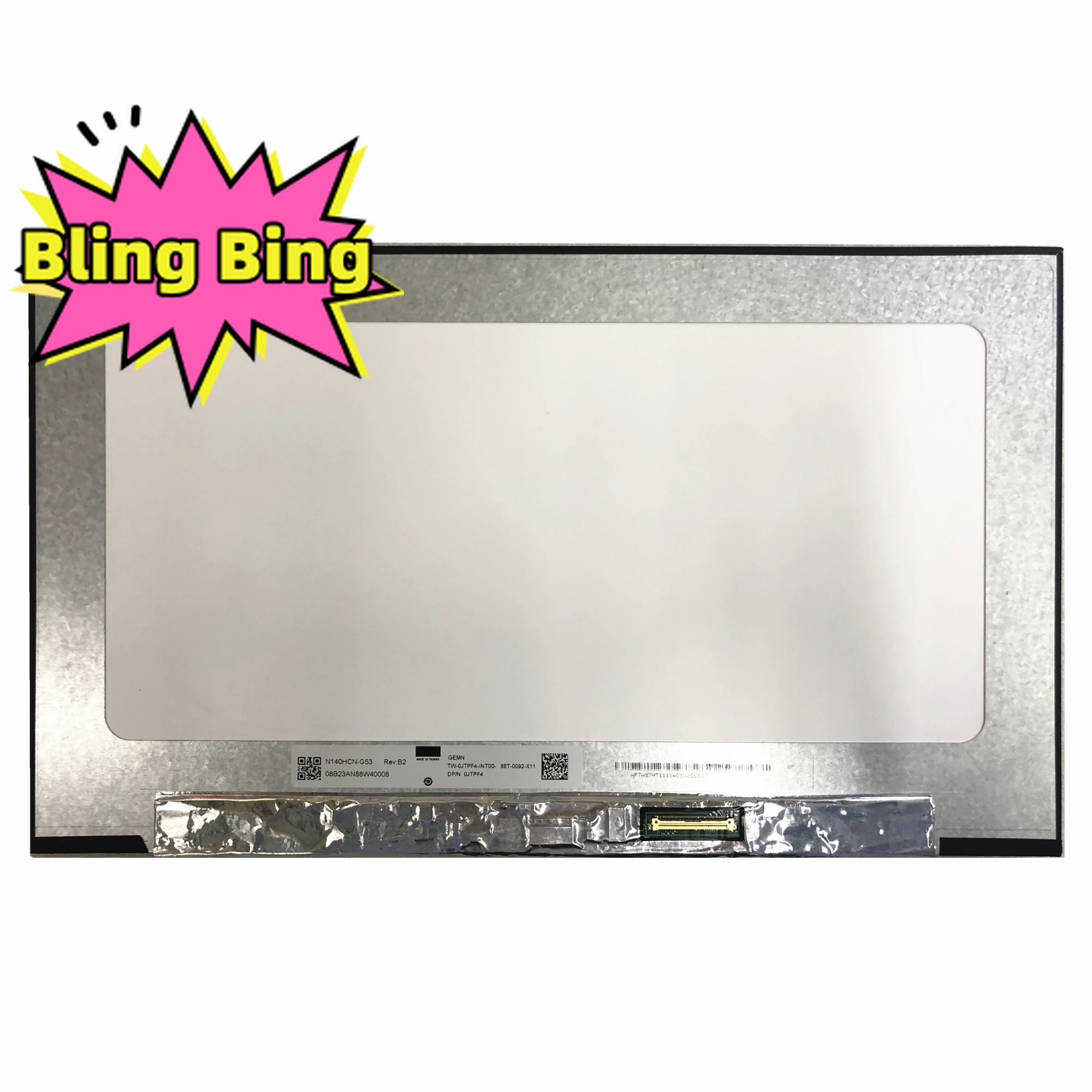 

N140HCN-G53 Rev B2 14.0"inch FHD IPS 40 pin TOUCH 1920×1080 EDP LAPTOP LCD Screen