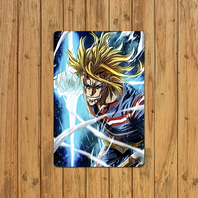 Retro Metal Tinplate Wall Art - Classic Vibrant Dynamic Design, , Wall-Mounted Decor for Home, Bar, Cafe, Garage No Electricity