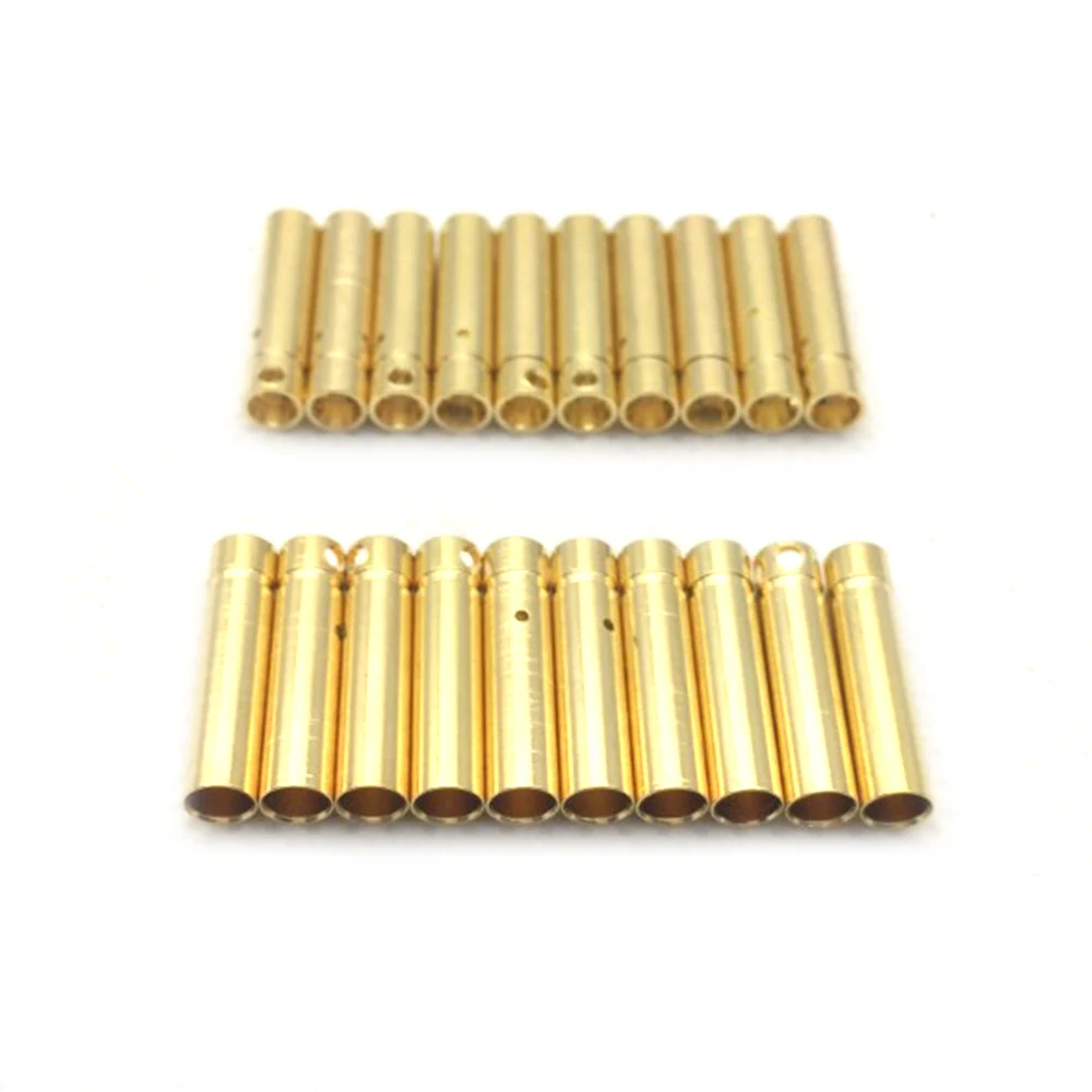 Banana Plug Male Female Banana Connector 10Set 4mm Gold-Plated RC Battery Bullet