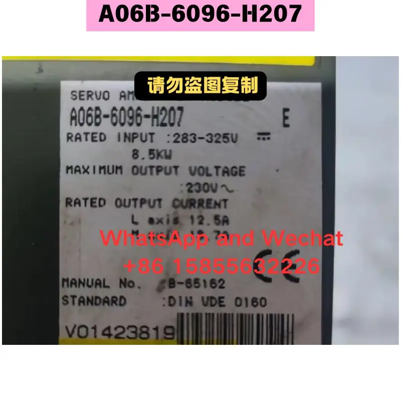 

Б/у драйвер A06B-6093-H207. Функциональный тест пройден. Быстрая доставка.