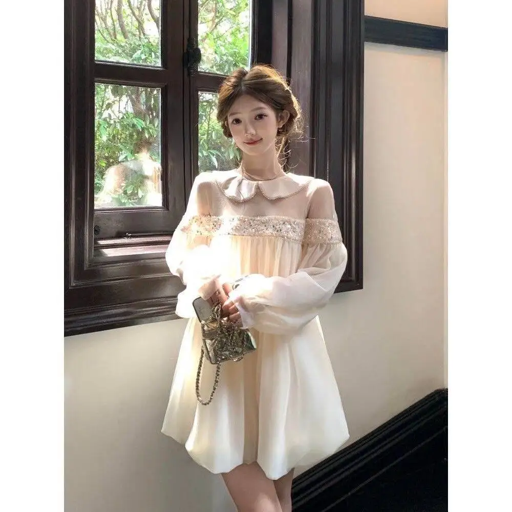 Pink Sexy Retro Elegant Woman Summer Dress Button Design Harajuku Princess Prom Dress Female Chic Korean Popular Clothes 2026