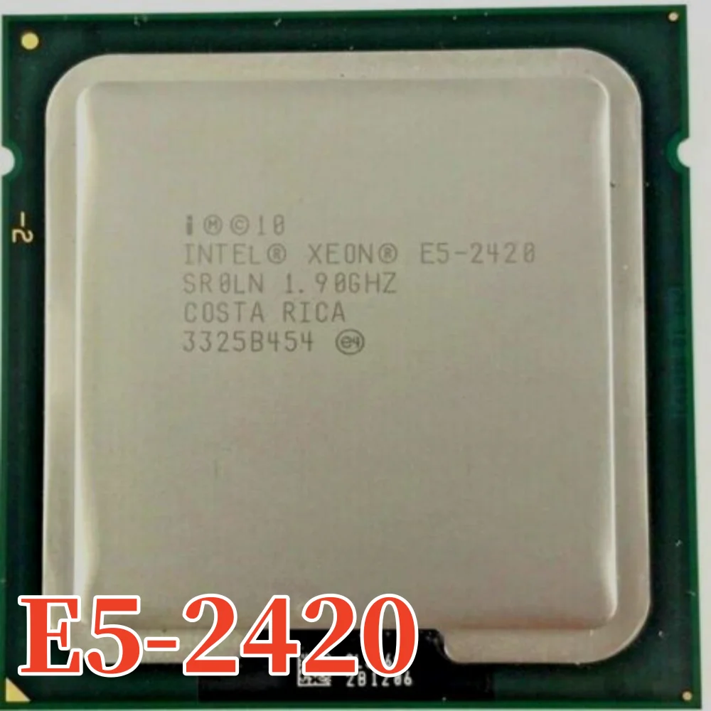 E5-2420 Original Intel Xeon E5 2420 Xeon E5-2420 1.9GHz 15MB 6-Core LGA1356 Processor SR0LN ship out within 1 day free shipping