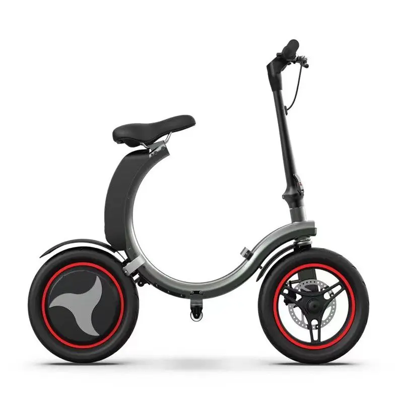 Folding Electric Bicycle Lightweight Portable Lithium Battery Power Assist Bike for Men Women Commuting Cross Border