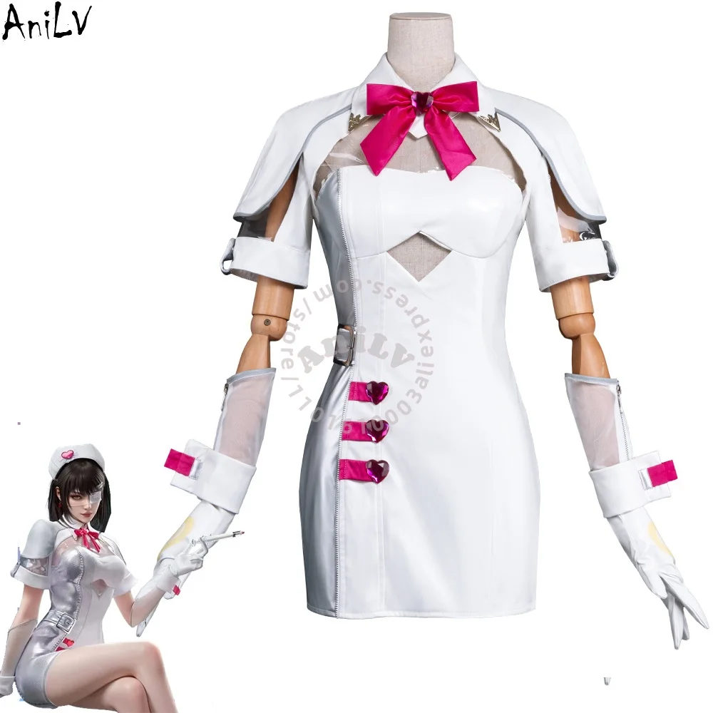 

Костюм для косплея: униформа медсестры, одежда робота-врача, наряд семейного врача (игровое оборудование AniLV)