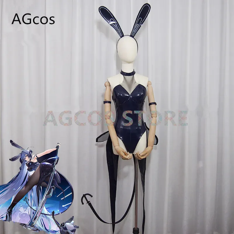 

AGCOS Customsized Azur Lane San Francisco Doujin Bunny Girl Cosplay Costume Jumpsuits Woman Sexy Cosplay