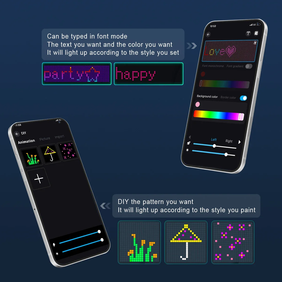 الذكية LED الستار سلسلة أضواء 400 المصابيح RGB حلم اللون مصفوفة بكسل عرض USB 5 فولت مع بلوتوث APP التحكم لعيد الميلاد