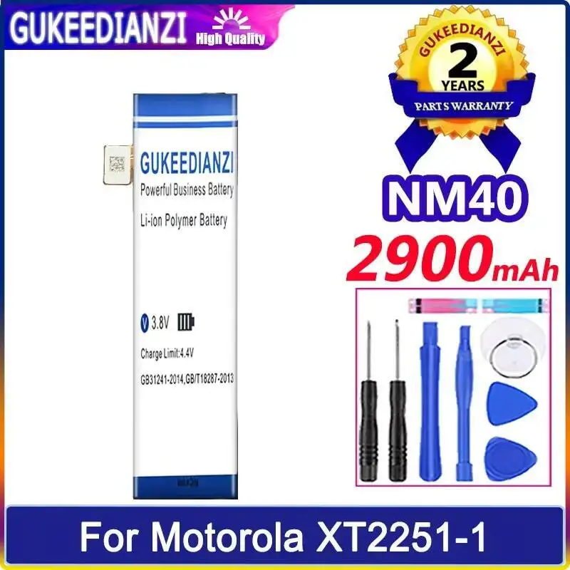 

Для Motorola Moto XT2251-1 NM40 экологически чистый аккумулятор мобильного телефона 2900 мАч