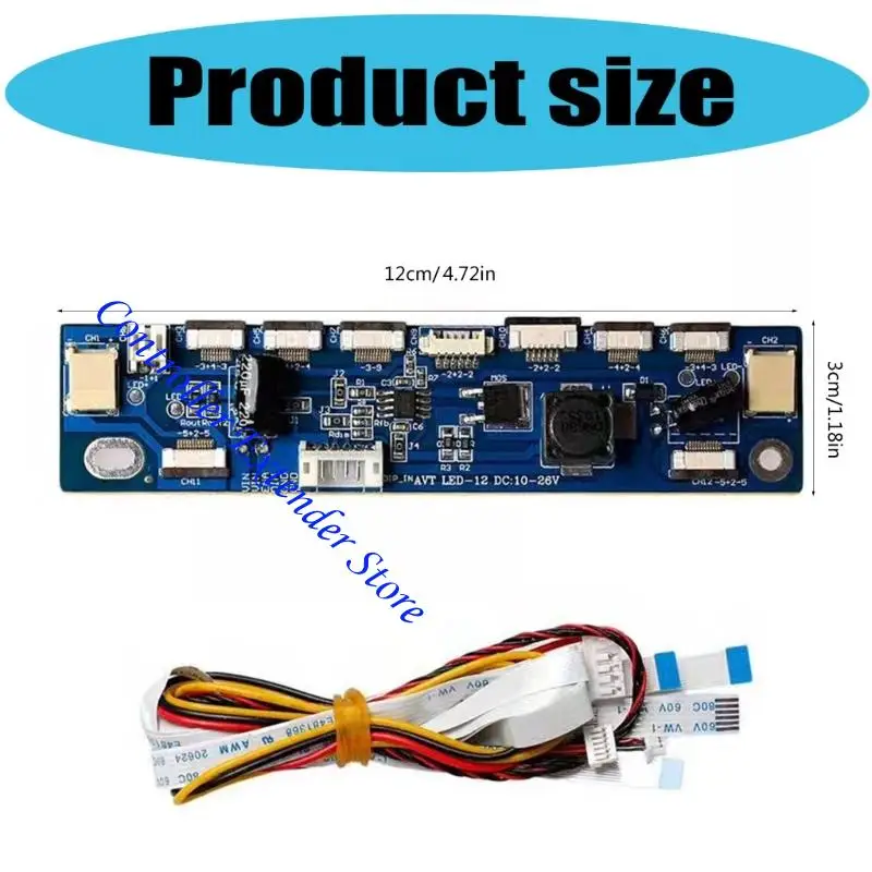 N84Bエネルギー貯蓄LED電圧ブースターボード2p 6p 10p 12pインターフェイスABSハウジング