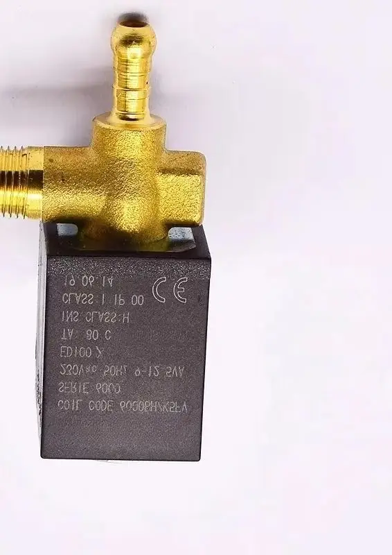 Coffee Machine Solenoid Valve Brass Normally Closed AC 220V 230V 6000BH/K5FV for Steam Water