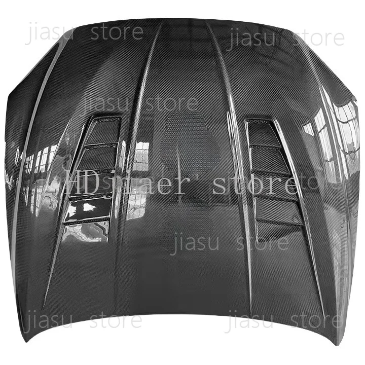 

Double Row Perforated Style High Quality Carbon Fiber Engine Hood For B MW 6 Series M6 F06 F12 F13 New Carbon Fiber Engine Cover