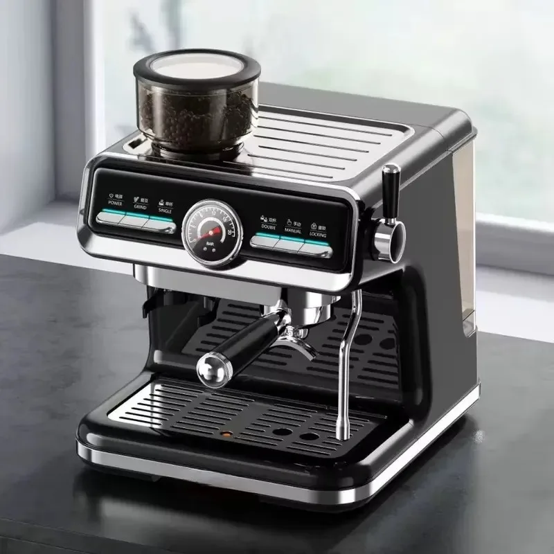 STLF Electric automatic espresso machine Touch screen frother Thermometer Adjustable extraction temperature 20 bar pressure