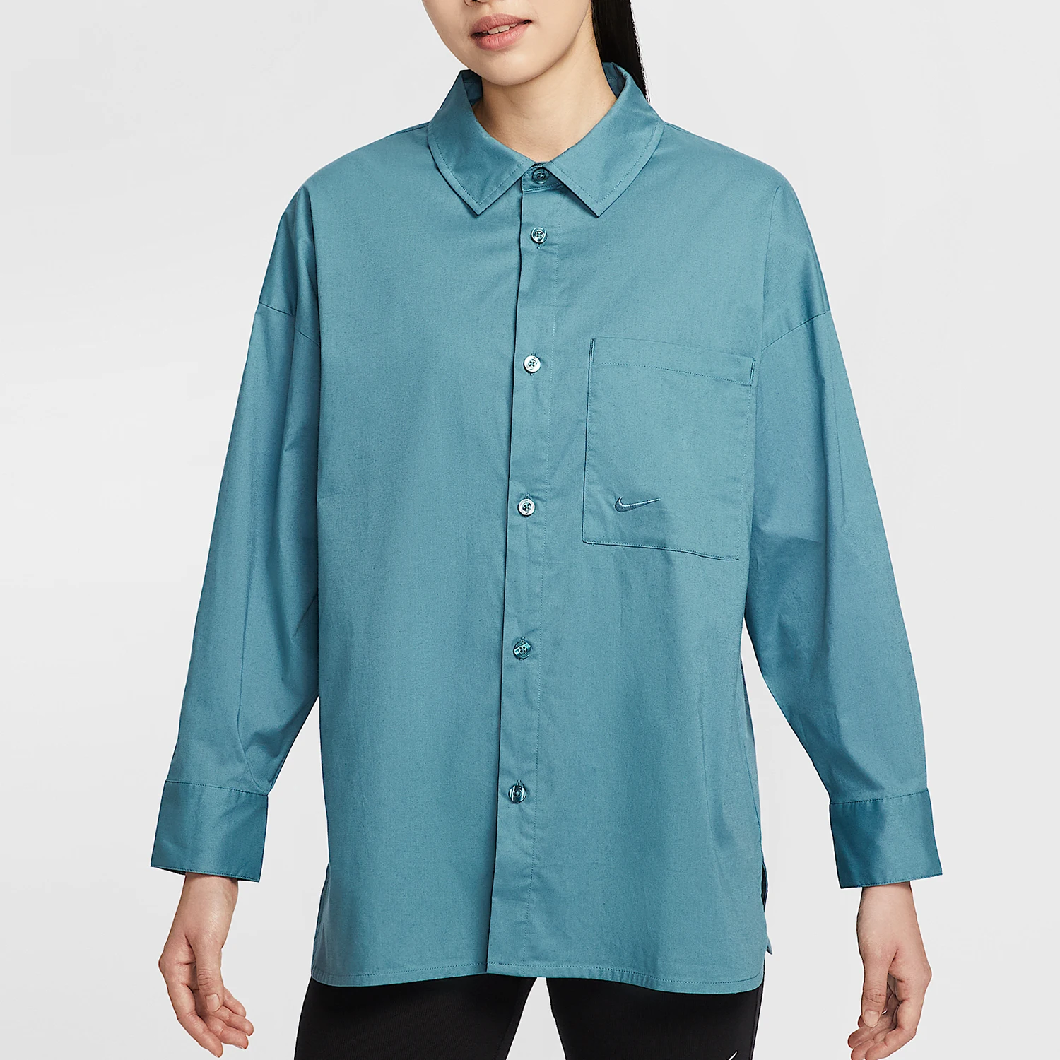 

Nike Genuine 2025 Women's Oversized Minimalist Casual Shirt HJ0716-006