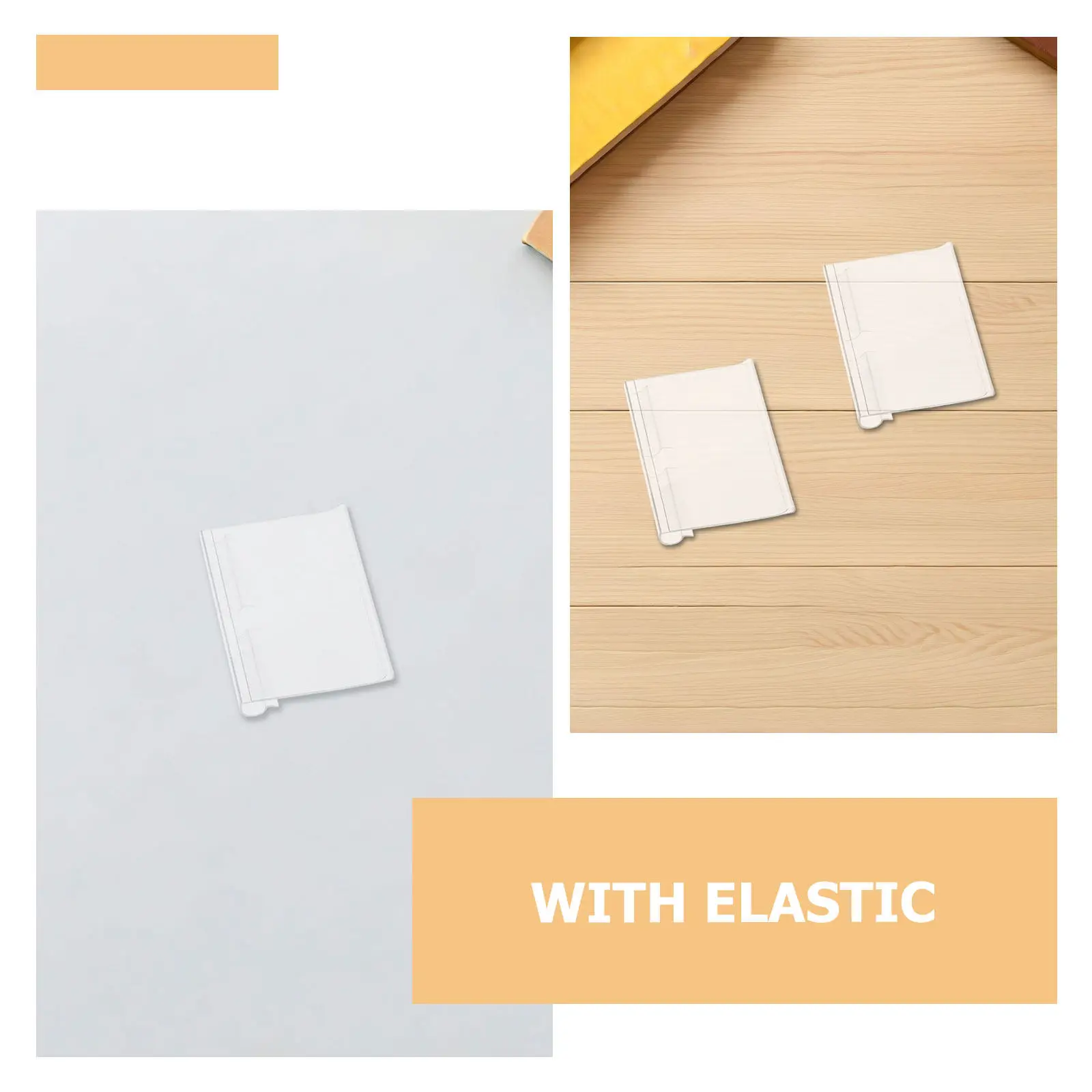 100Pcs Clear Plastic Shelf Label Holder Reusable Price Tag Clip for Supermarket Grocery Store Retail Shelf Displays