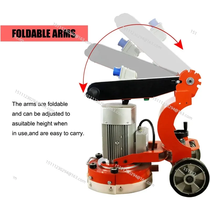 Polierer für Betonböden, 400 mm Epoxid-Bodenschleifmaschine, individuelle Bodenschleifmaschine