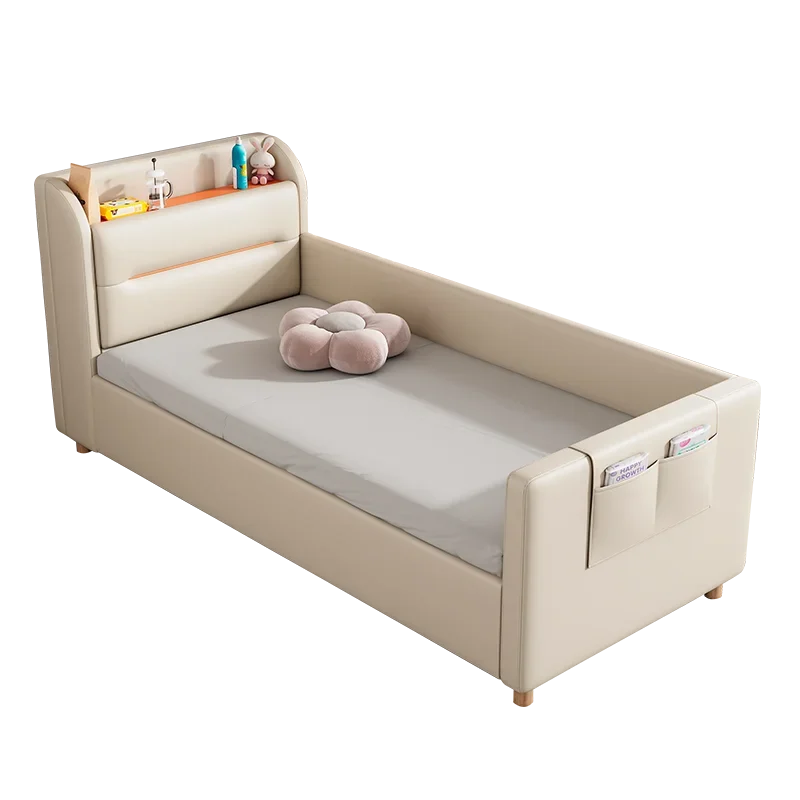 

Single bed with guardrail Princess bed Wide small bed