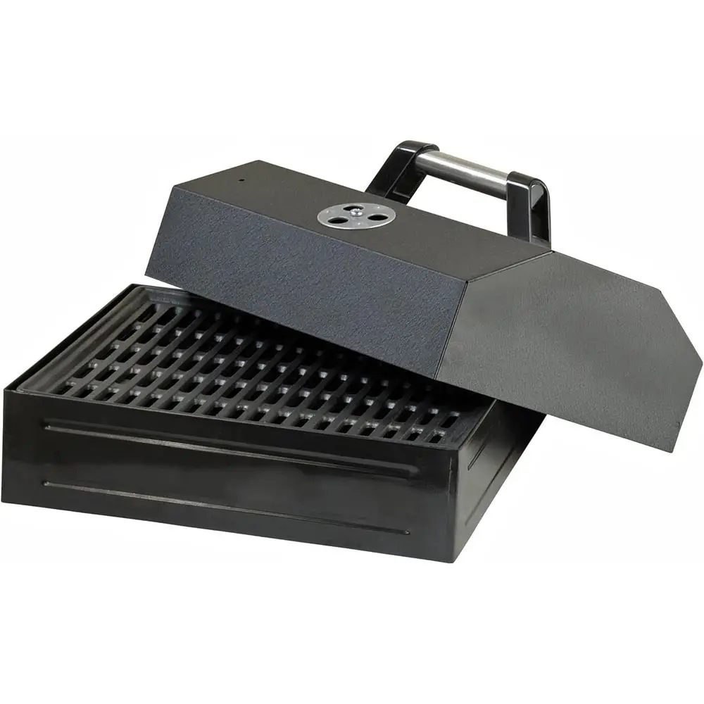 

BB100L Барбекю-бокс с крышкой, 14 дюймов, синий, Cooking Systems