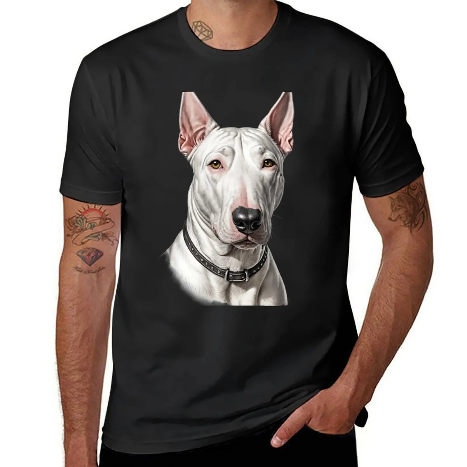 Bull Terrier T-Shirt sweat customs design your own t shirt men