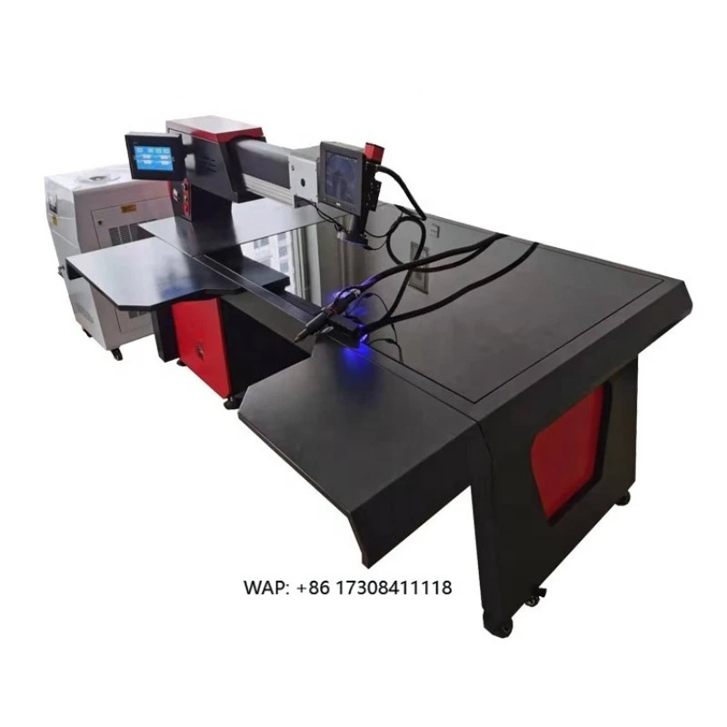Channel Letter Welding Machine for Steel 300W/500W With High Precision Table and Welding