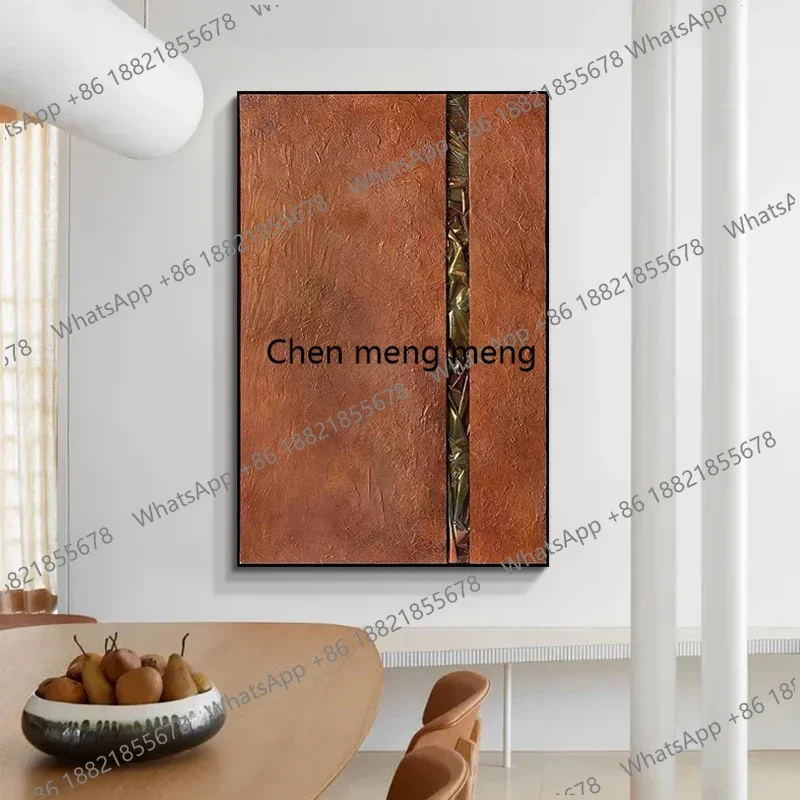 New arrive 3D three-dimensional relief art sandstone decorative painting modern light luxury entrance mural living room  hanging