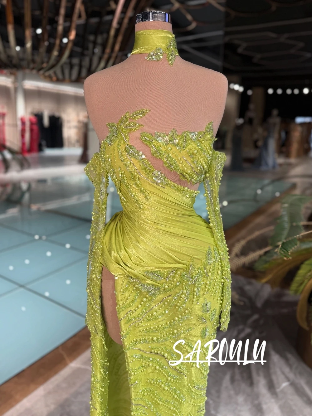 forever 21 neon green dress Forever 21 Women Green Solid Rayon Off The Shoulder Long Maxi Dress Size Large