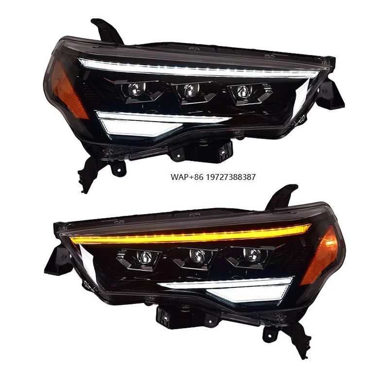

Plug and Plug LED Head Lamp for for 4Runner 2014-2020 12V Front Head Light Upgrade Car Accessories Headlamps