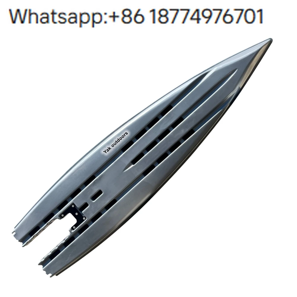 Outdoors 13ft Solo Skiff Motorized High-Speed Ka Eco-Friendly HDPE Surfing Water Big Storage Maneuverability Stable CE