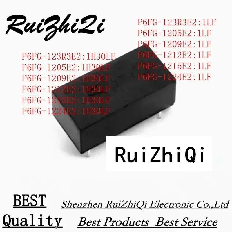 10PCS/LOT P6FG- P6FG 123R3 1205 1209 1212 1215 1224 E2:1H30LF 123R3E2:1LF 1205E2:1LF 1209E2:1LF 1212E2:1LF 1215E2:1LF 1224E2:1LF