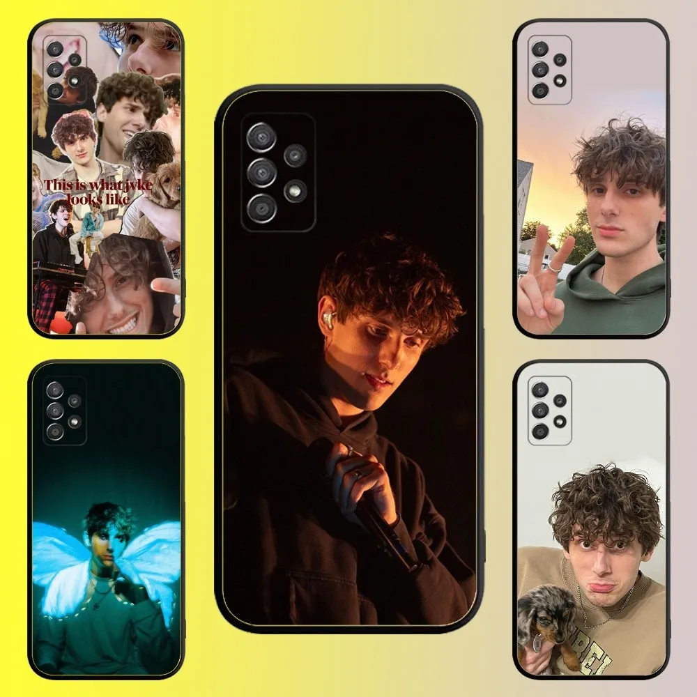 Singer JVKE Golden Hour Phone Case For Samsung Galaxy A13,A21s,A22,A31,A32,A52,A53,A71,A80,A91 Soft Black Shell