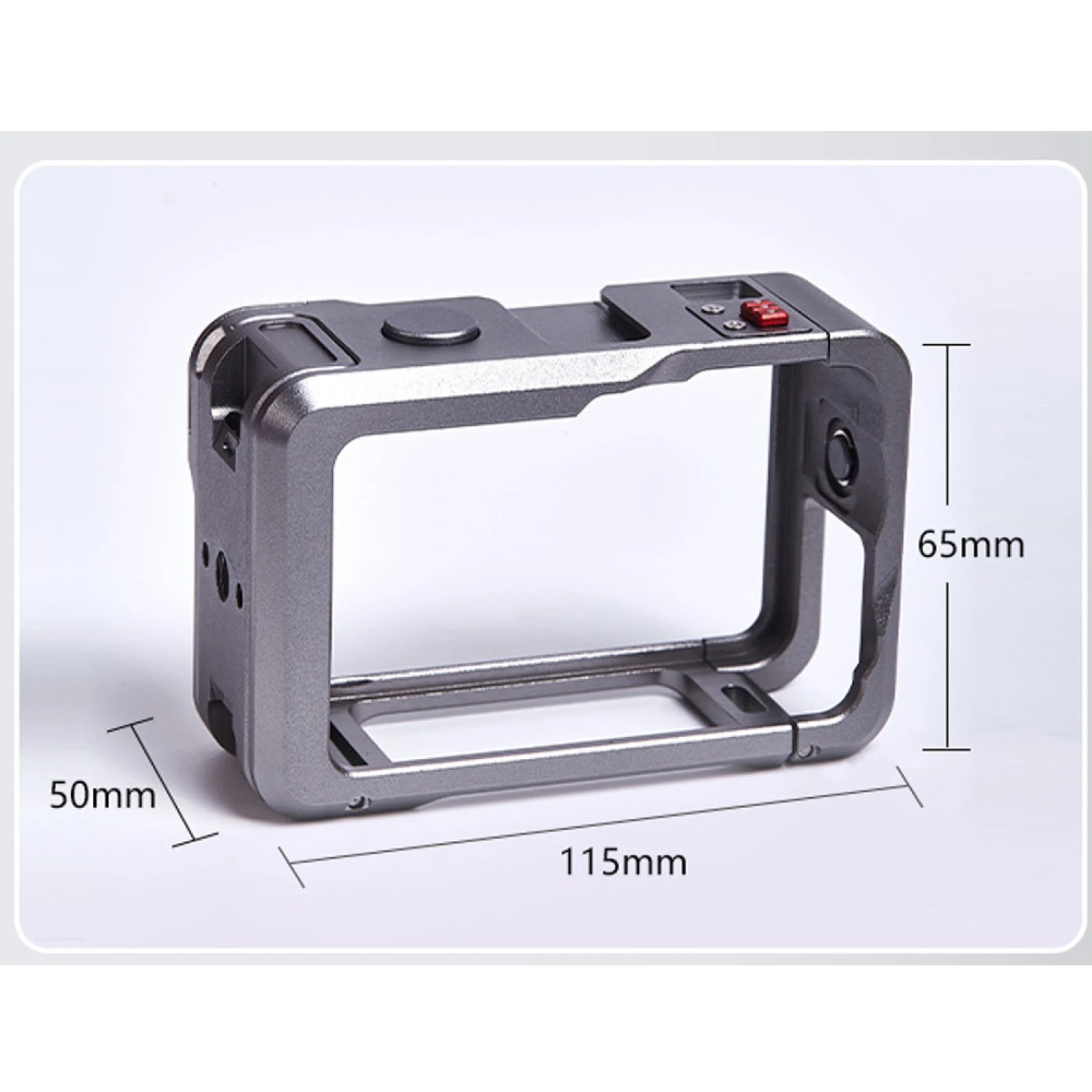 

Street Grip Vlog Holder Combo Camera Anti-Shake Grip Holder For DJI Osmo Action6 Camera Rabbit Cage Camera Accessories