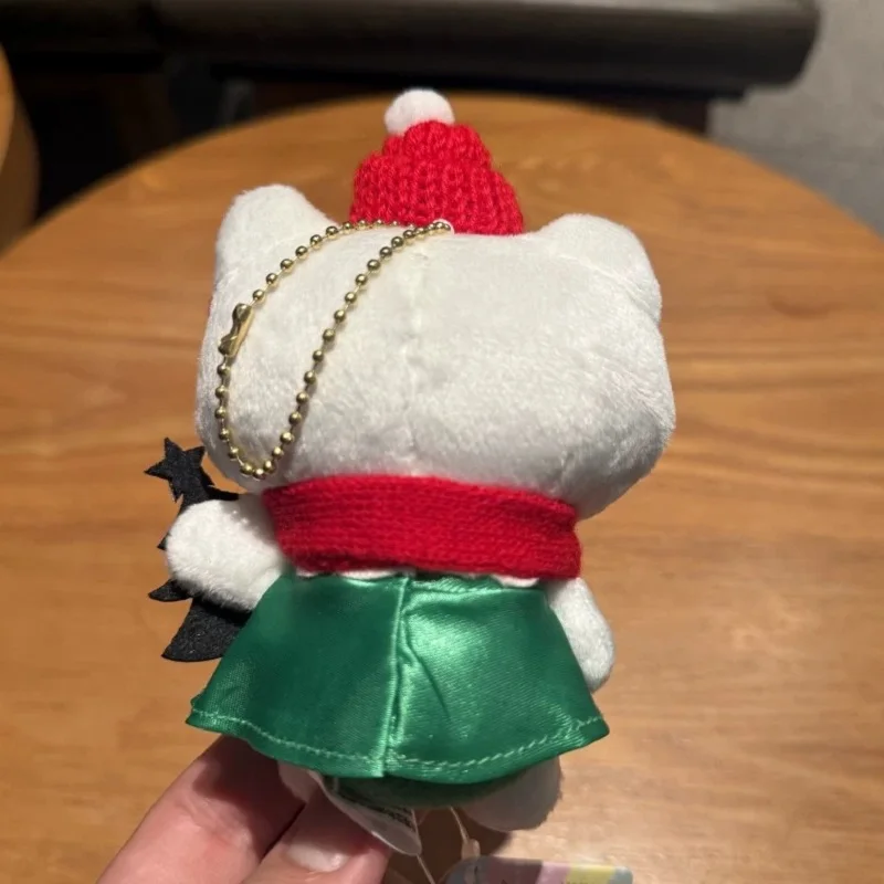 2026 Kawaii مرحبا كيتي الطرفية قلادة دمية لطيف نظارات الموضة Kt القط المفاتيح ظهره اكسسوارات هدايا عيد الميلاد