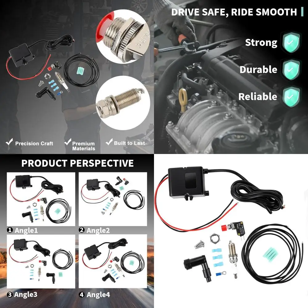 

Комплект двойной выхлопной дроссельной заслонки, совместимый с мотоциклами, автомобилями, грузовиками для выхлопной трубы автомобиля, комплект дроссельной заслонки с двойным пламенем
