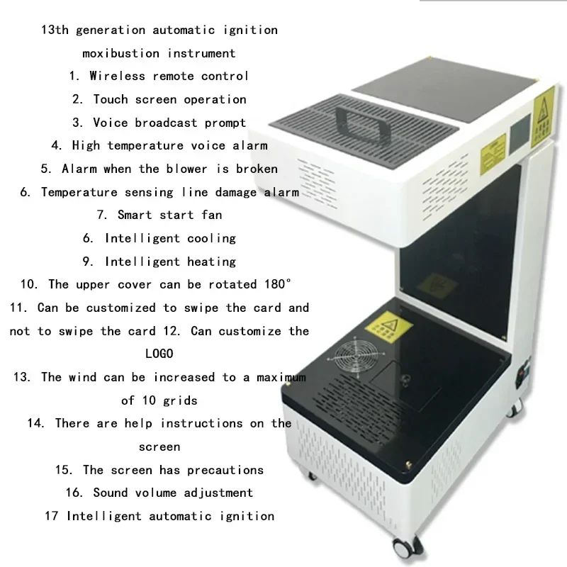 Home Appliances Moxibustion Instrument Penetrating Moxibustion Millennium Tenth Generation Voice Version Automatic Ignition Open